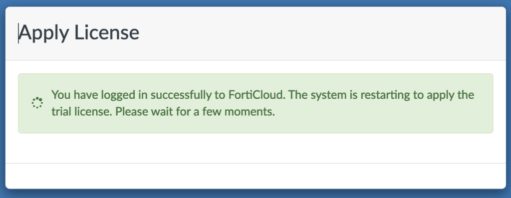 啟用FortiAnalyzer和FortiManager免費授權