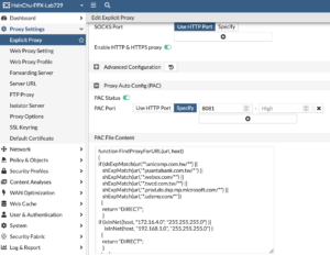 FortiProxy PAC-Proxy自動化 - Andy的IT技術分享網站